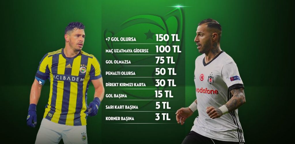 Herkese Bonus Fenerbahçe-Beşiktaş Derbisinde