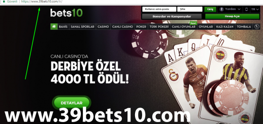 39Bets10.Com Yeni Adres