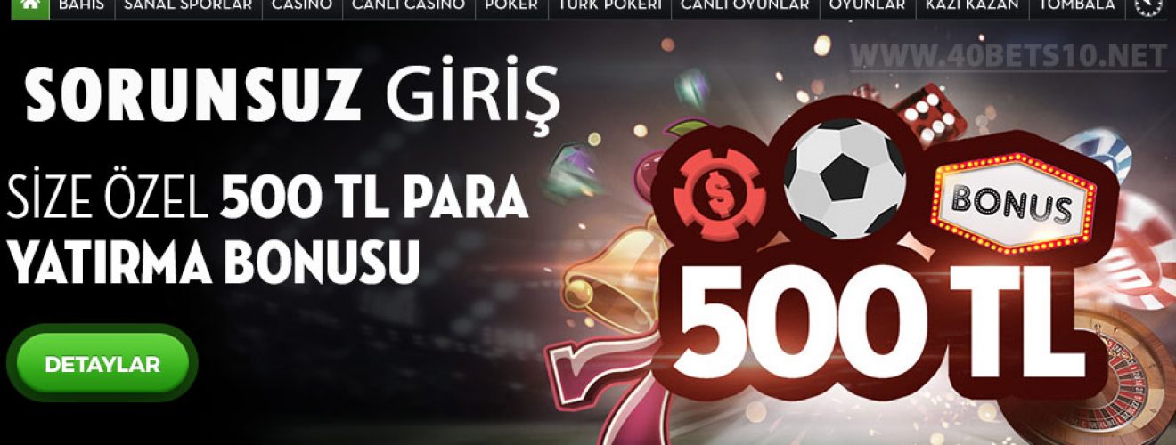 Bets10 ile Sorunsuz Giriş