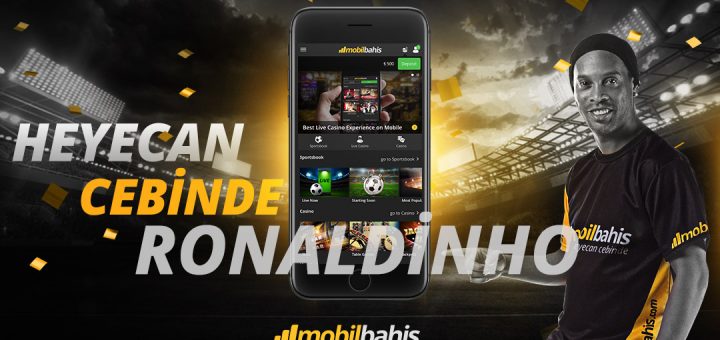Futbola Fısıldayan Adam Ronaldinho Mobilbahis'te
