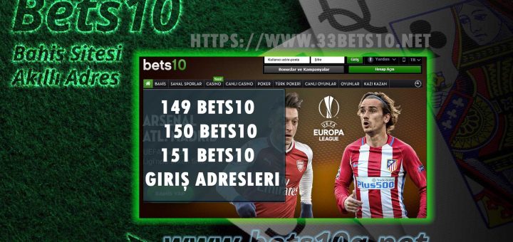 149 Bets10 - 150 Bets10 - 151 Bets10 Giriş Adresleri