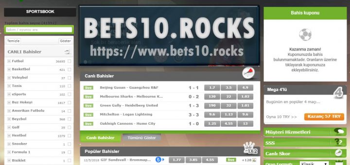 Bets10 Rocks